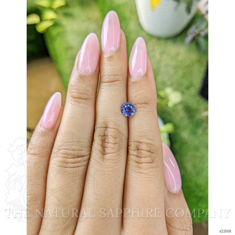 0.94 Ct. Blue Sapphire from Ceylon (Sri Lanka)