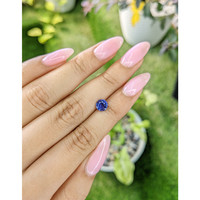 0.94 Ct. Blue Sapphire from Ceylon (Sri Lanka) Life Style