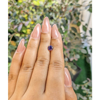 1.28 Ct. Color Change Sapphire from Ceylon (Sri Lanka) Life Style