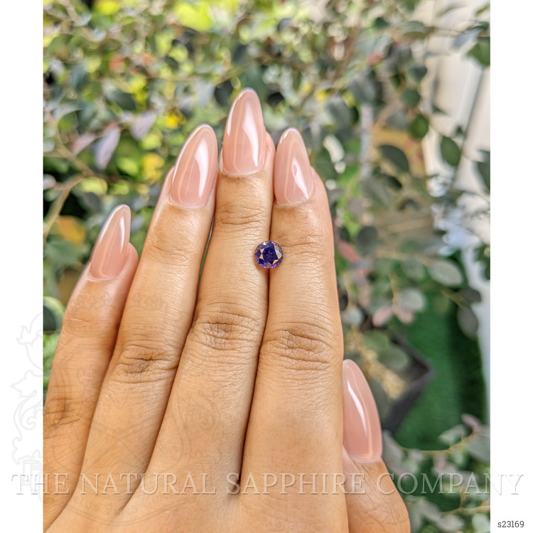 1.28 Ct. Color Change Sapphire from Ceylon (Sri Lanka)