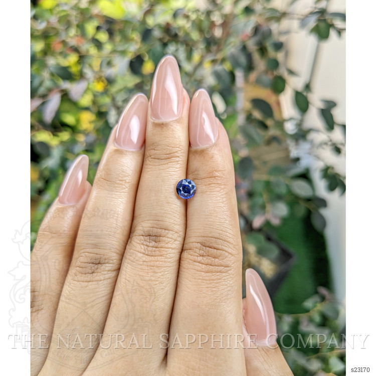 1.13 Ct. Blue Sapphire from Ceylon (Sri Lanka)