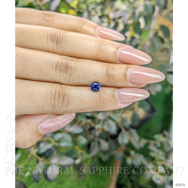 1.13 Ct. Blue Sapphire from Ceylon (Sri Lanka)