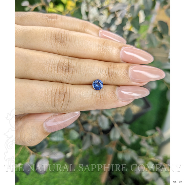 0.95 Ct. Blue Sapphire from Ceylon (Sri Lanka)