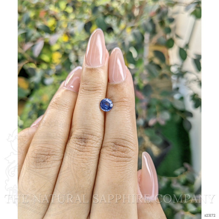 0.95 Ct. Blue Sapphire from Ceylon (Sri Lanka)