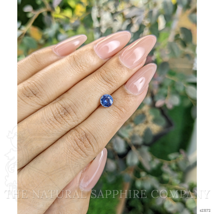 0.95 Ct. Blue Sapphire from Ceylon (Sri Lanka)