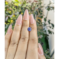 1.62 Ct. Bi Color Sapphire from Ceylon (Sri Lanka) Life Style