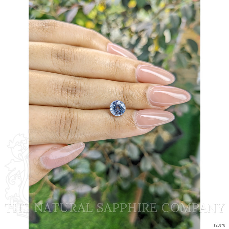 1.85 Ct. Blue Sapphire from Ceylon (Sri Lanka)