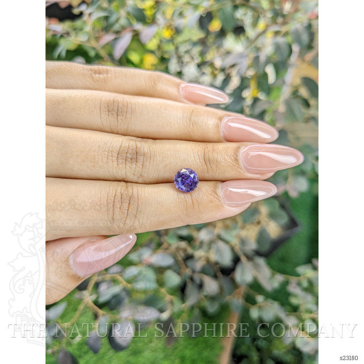 2.80 Ct. Purple Sapphire from Ceylon (Sri Lanka)