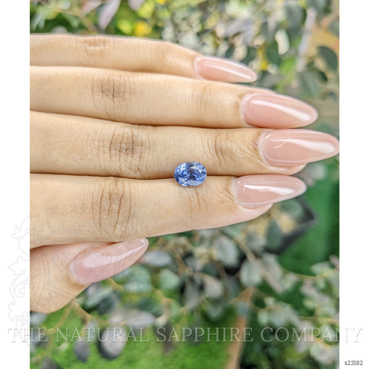 2.20 Ct. Blue Sapphire from Ceylon (Sri Lanka)