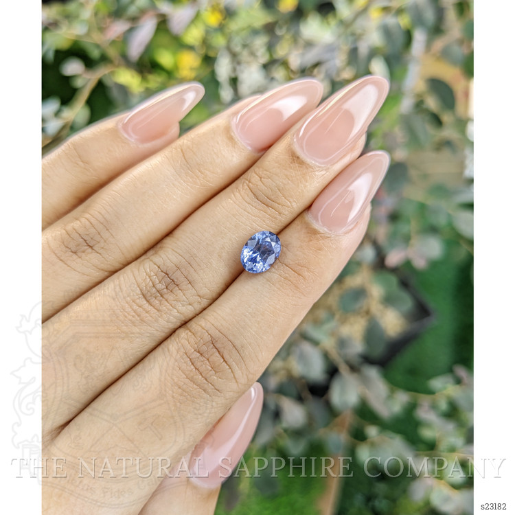 2.20 Ct. Blue Sapphire from Ceylon (Sri Lanka)
