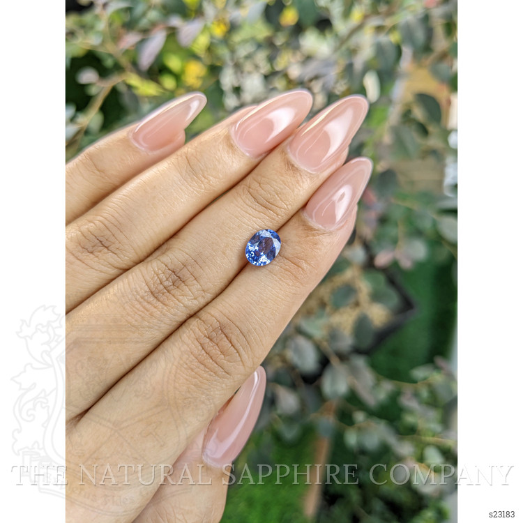 1.50 Ct. Blue Sapphire from Ceylon (Sri Lanka)