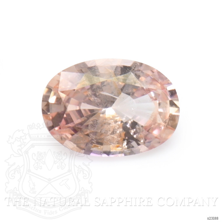 1.19 Ct. Peach Sapphire from Ceylon (Sri Lanka)