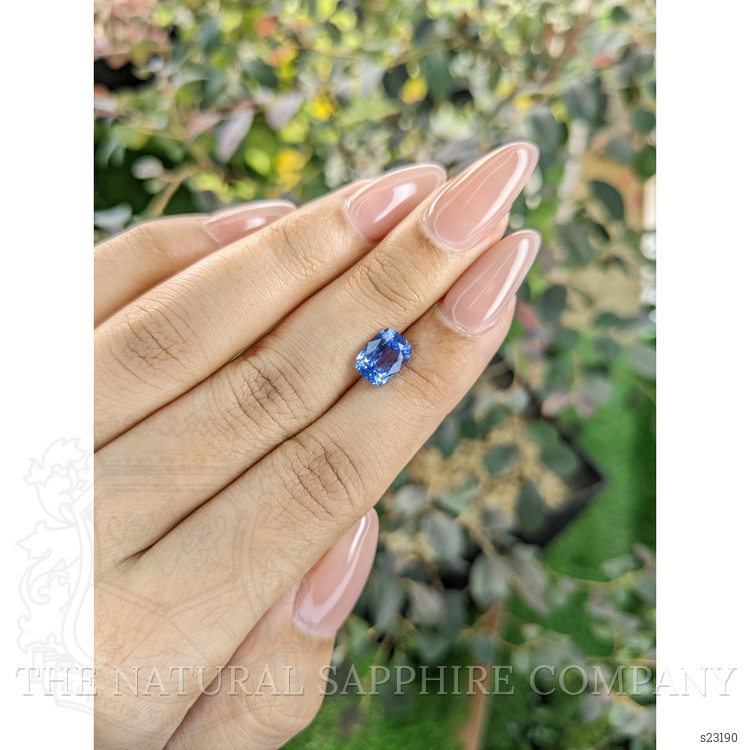 2.24 Ct. Blue Sapphire from Ceylon (Sri Lanka)
