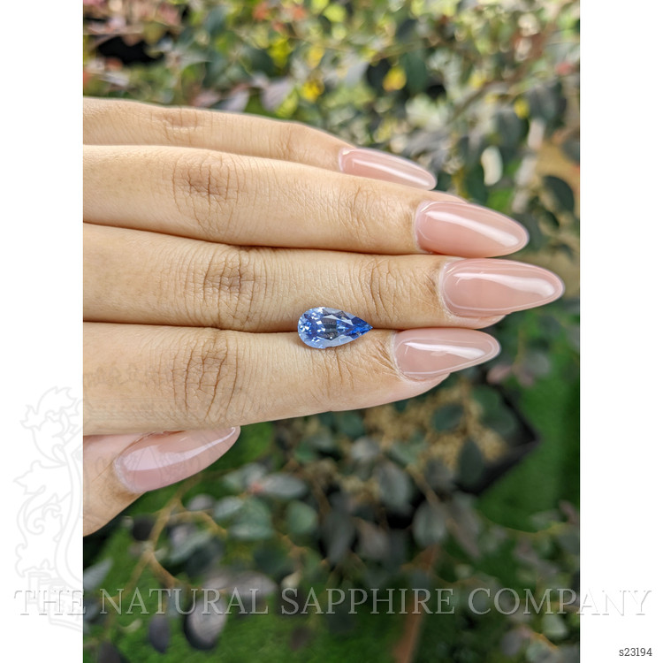 3.04 Ct. Blue Sapphire from Ceylon (Sri Lanka)