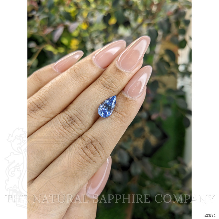 3.04 Ct. Blue Sapphire from Ceylon (Sri Lanka)
