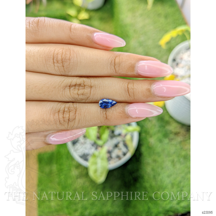 1.15 Ct. Blue Sapphire from Ceylon (Sri Lanka)