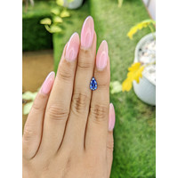 1.15 Ct. Blue Sapphire from Ceylon (Sri Lanka) Life Style