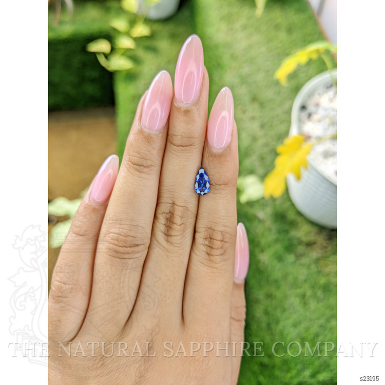 1.15 Ct. Blue Sapphire from Ceylon (Sri Lanka)