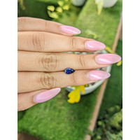 1.01 Ct. Blue Sapphire from Ceylon (Sri Lanka) Life Style