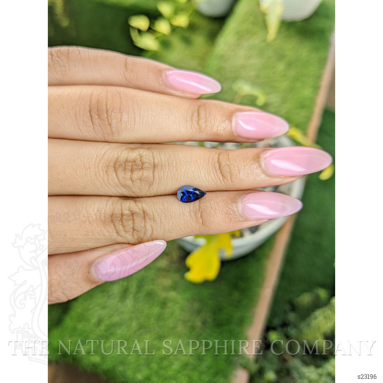 1.01 Ct. Blue Sapphire from Ceylon (Sri Lanka)