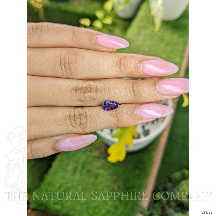 1.42 Ct. Color Change Sapphire from Ceylon (Sri Lanka)