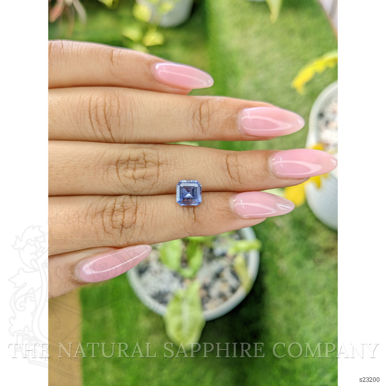 2.11 Ct. Blue Sapphire from Ceylon (Sri Lanka)