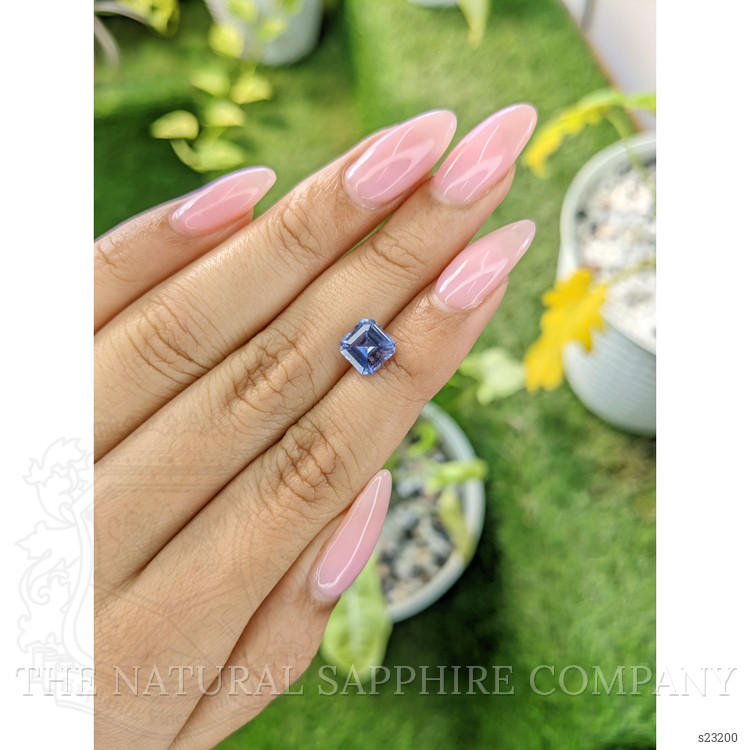 2.11 Ct. Blue Sapphire from Ceylon (Sri Lanka)