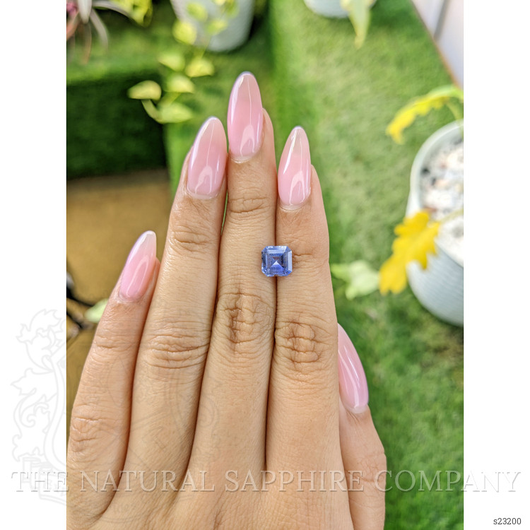 2.11 Ct. Blue Sapphire from Ceylon (Sri Lanka)