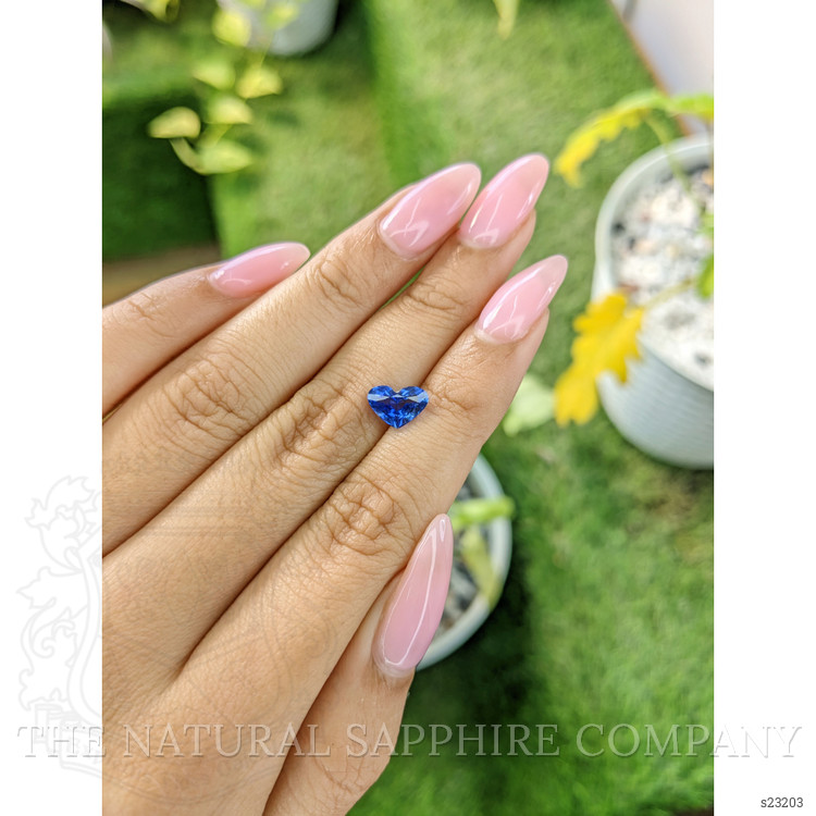 1.61 Ct. Blue Sapphire from Ceylon (Sri Lanka)