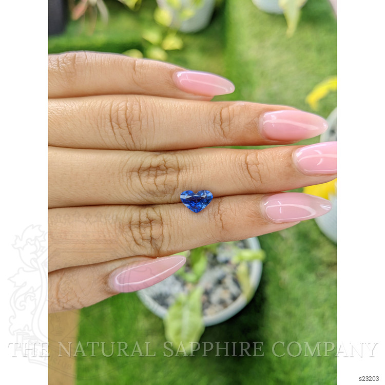 1.61 Ct. Blue Sapphire from Ceylon (Sri Lanka)