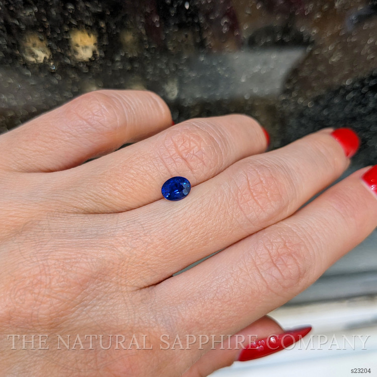 1.00 Ct. Blue Sapphire from West Africa