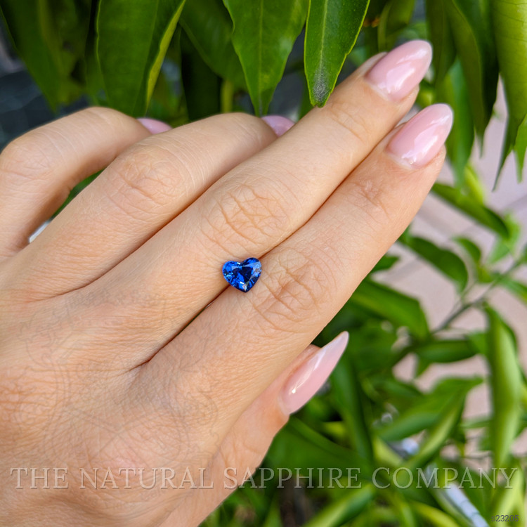 1.04 Ct. Blue Sapphire from West Africa