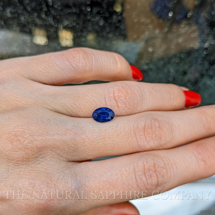 1.49 Ct. Blue Sapphire from West Africa