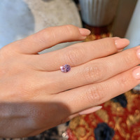 1.11 Ct. Padparadscha Sapphire from Ceylon (Sri Lanka) Life Style