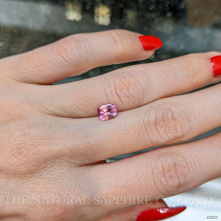 0.91 Ct. Padparadscha Sapphire from Ceylon (Sri Lanka)