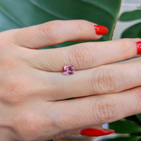 0.91 Ct. Padparadscha Sapphire from Ceylon (Sri Lanka) Life Style