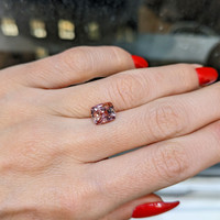 2.28 Ct. Padparadscha Sapphire from Ceylon (Sri Lanka) Life Style