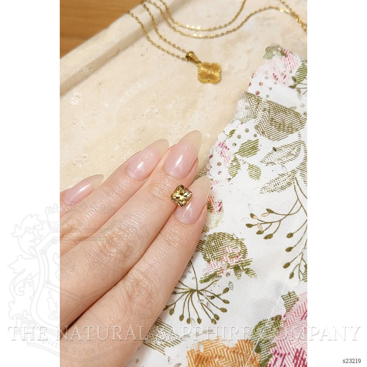 1.82 Ct. Peach Sapphire from Ceylon (Sri Lanka)