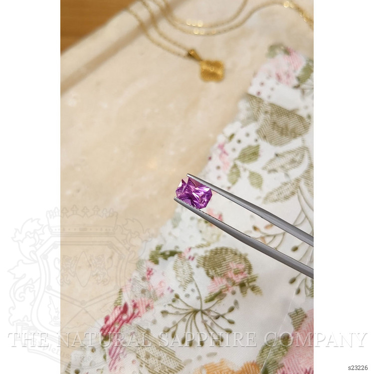 1.73 Ct. Purplish Pink Sapphire from Ceylon (Sri Lanka)