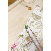 1.32 Ct. Green Sapphire from Australia Life Style