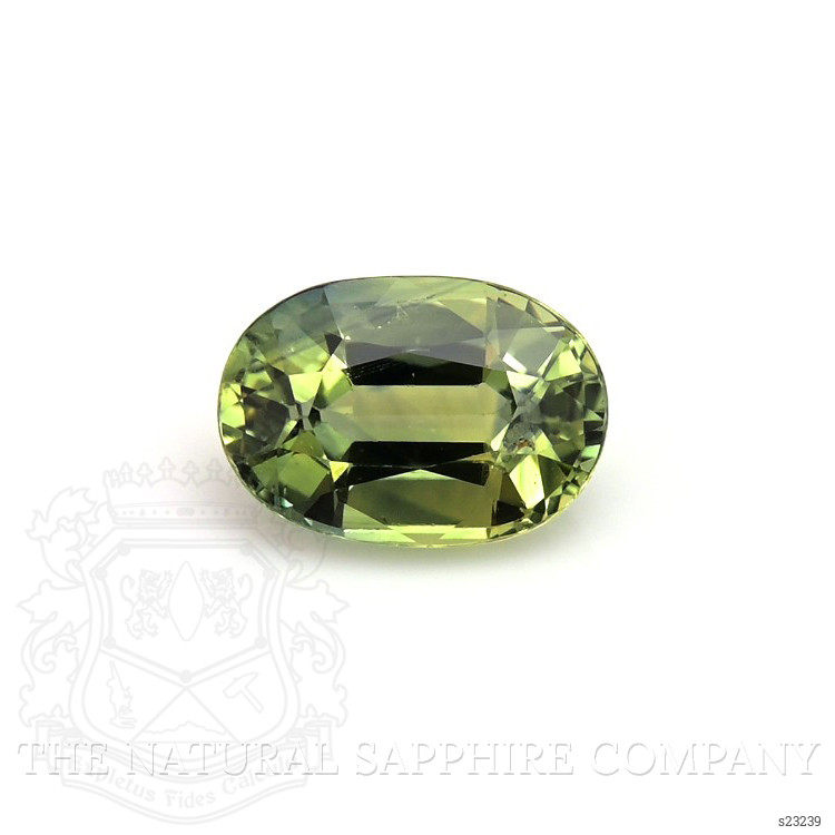 1.32 Ct. Yellowish Green Sapphire from Australia