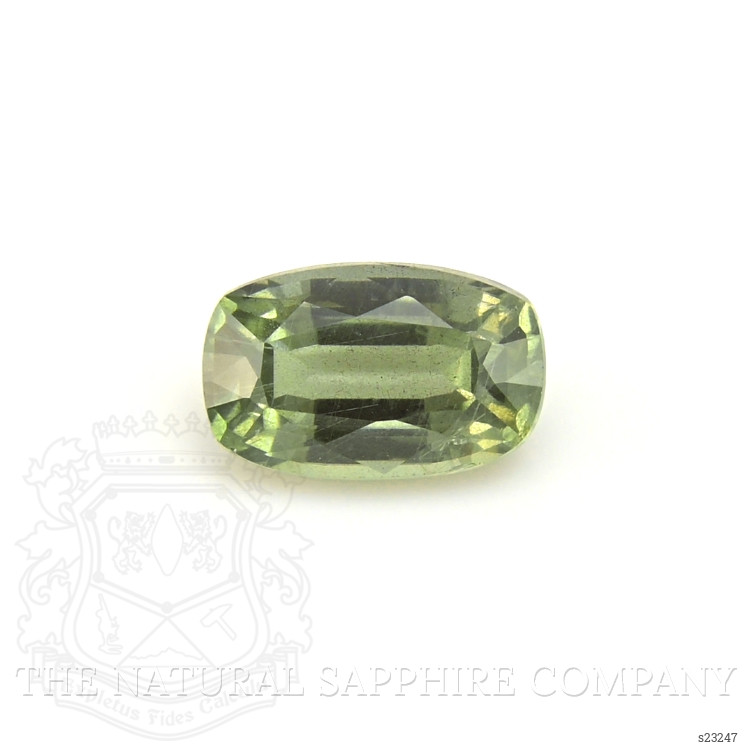 0.98 Ct. Green Sapphire from Ceylon (Sri Lanka)