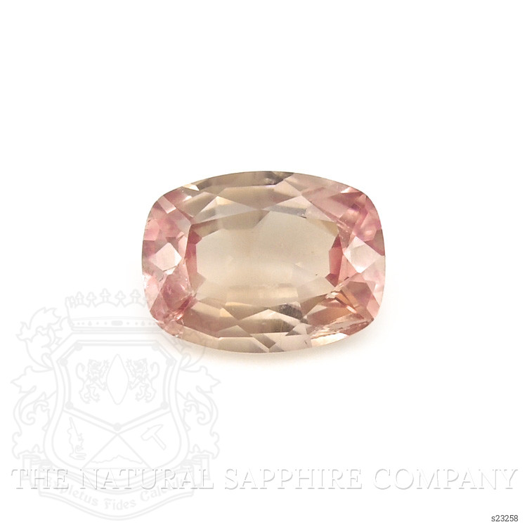 0.64 Ct. Peach Sapphire from Ceylon (Sri Lanka)