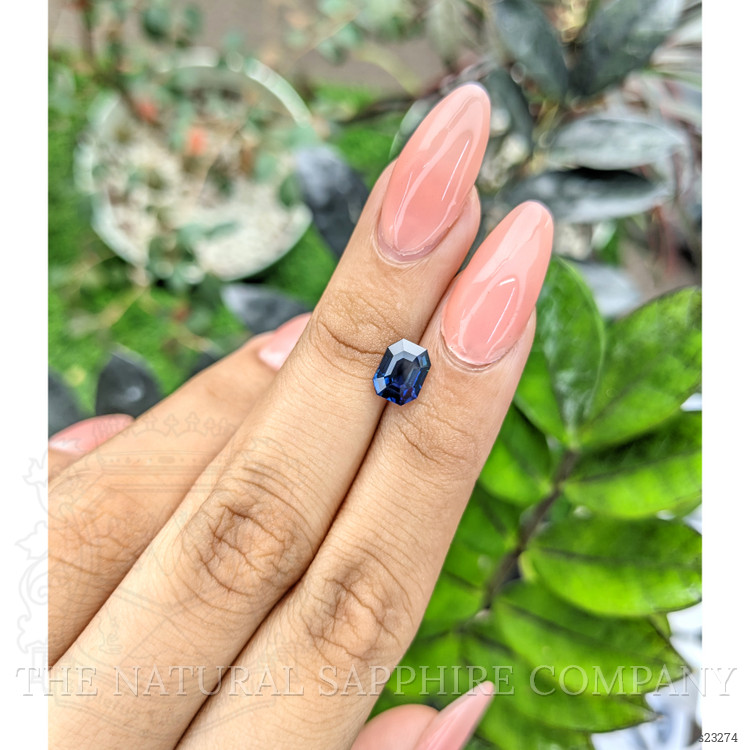 2.03 Ct. Greenish Blue Sapphire from Africa