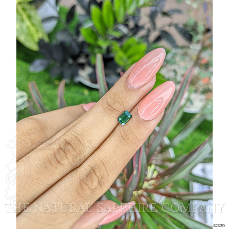 1.14 Ct. Green Sapphire from Africa