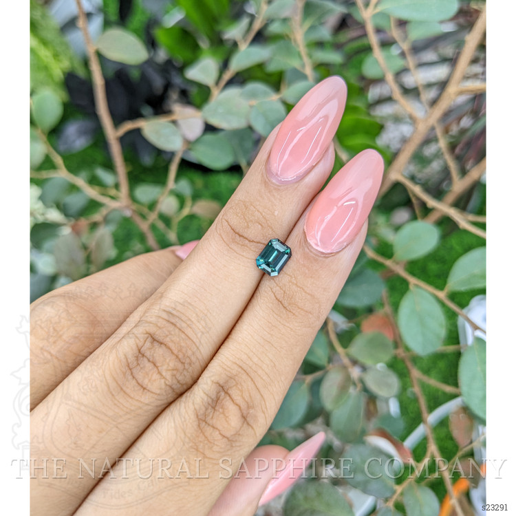 1.18 Ct. Bluish Green Sapphire from Africa