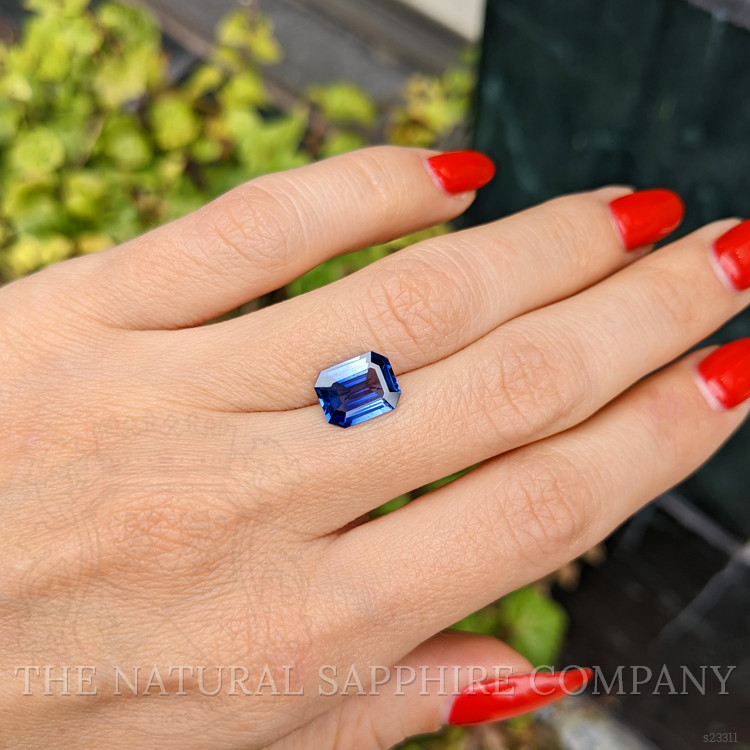 2.72 Ct. Blue Sapphire from Ceylon (Sri Lanka)