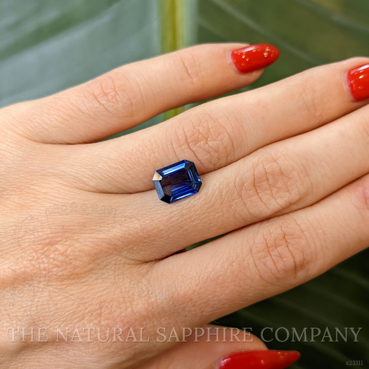 2.72 Ct. Blue Sapphire from Ceylon (Sri Lanka)