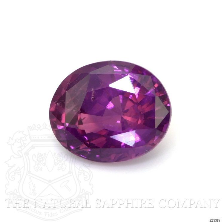 2.56 Ct. Purple Sapphire from Ceylon (Sri Lanka)