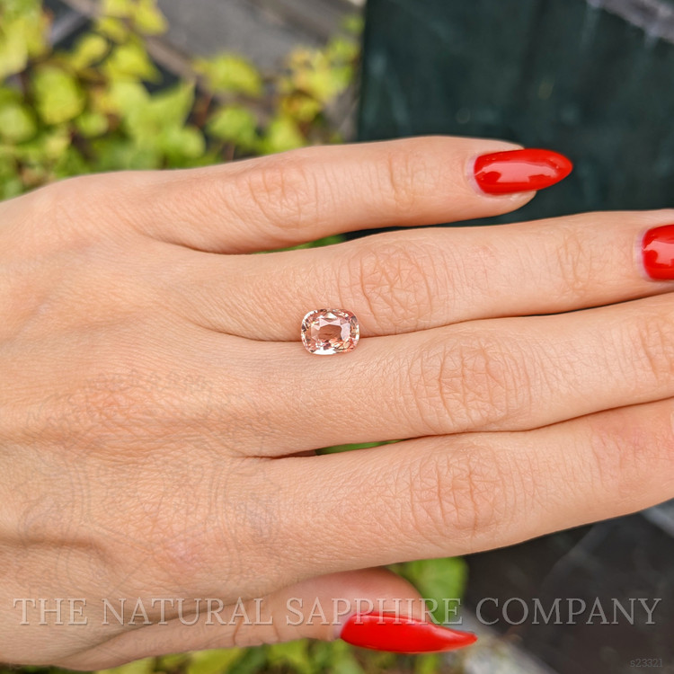 2.02 Ct. Padparadscha Sapphire from Ceylon (Sri Lanka)